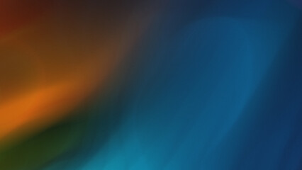 Abstract Blend Of Warm Orange And Cool Blue With Soft Blurred Edges background gradient