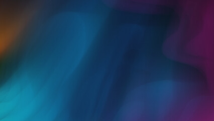 Abstract Flowing Background with Teal Blue Orange and Magenta Hues image photo