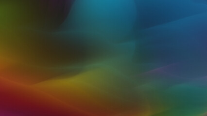 Dark Blue and Teal Abstract with Yellow Orange and Red Swirls and Waves background gradient