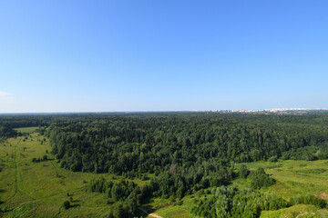 Opalikha forest park in Krasnogorsk district of Moscow region, Russia