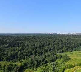 Opalikha forest park in Krasnogorsk district of Moscow region, Russia