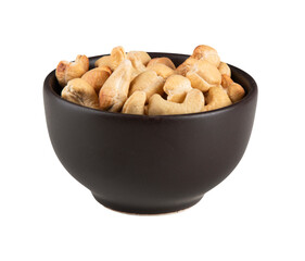 Bowl of roasted cashew nuts