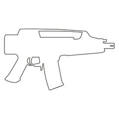 Automatic Rifle Outline