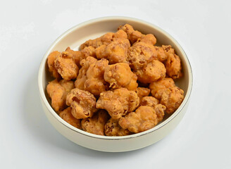 Fried cartilage golden chicken bites. Perfect as a snack, appetizer, or satisfying meal. Delicious...