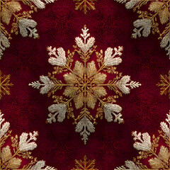 Obraz premium Seamless Christmas pattern.