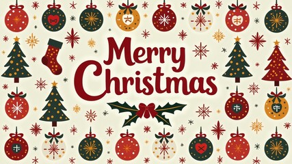 merry chrismas pattern vector desgin
