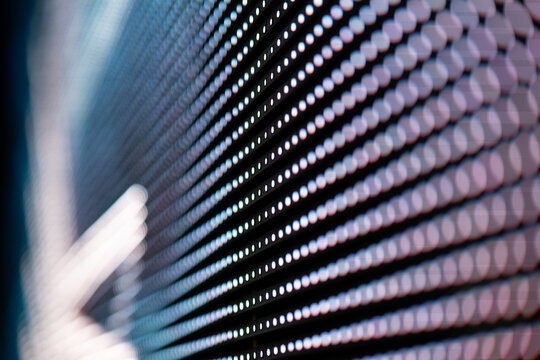 abstract led screen of a tv	
