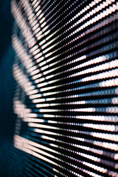 abstract led screen of a tv	
