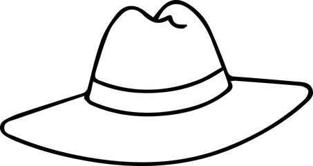 Hand Drawn Vector Bundle: Camping, Desserts, and Summer Hat