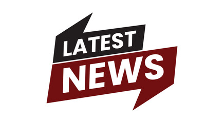 Latest news word concept vector illustration with blue lines modern futuristic 3d style for landing page template ui web mobile app poster banner flyer background gift card coupon label wallpaper.