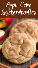 Apple Cider Snickerdoodles