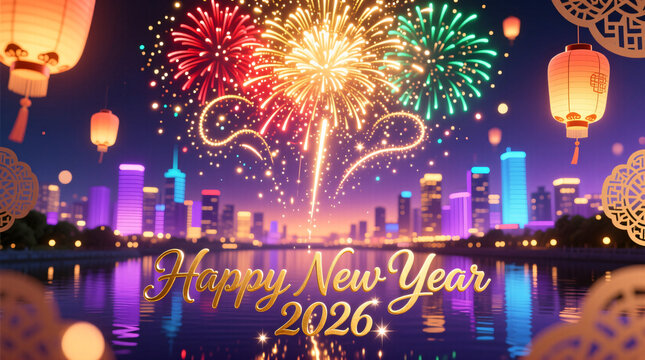 night, new year, fireworks, explosion, pyrotechnics, celebration, firework