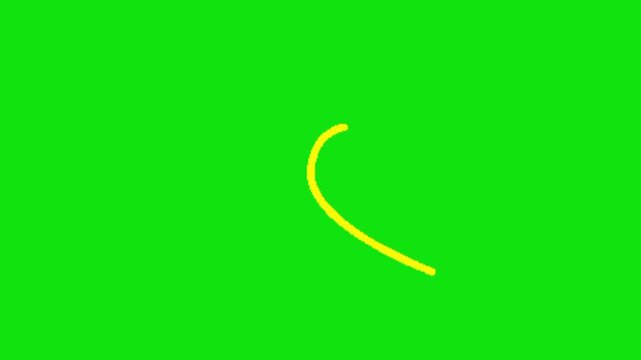 Arrow on green abstract background