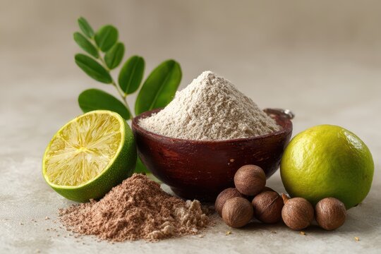Ayurvedic Shikakai Solutions: Nourishing Shampoo & Powder Infused with Lemon, Amla, and Soapnut for Spa-like Care