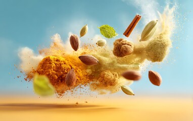 Explore the world of spices: a vibrant blend of flavors and aromatic ingredients