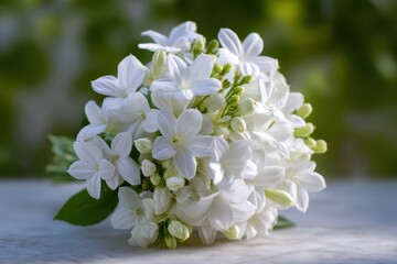 Elegant Bouvardia Bouquet: Stunning White Blooms for Timeless Wedding Floral Arrangements