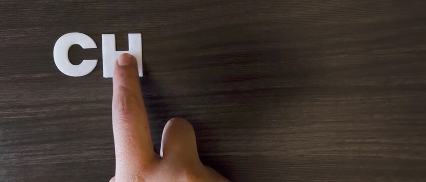 the disease chicken pox written on a dark background with white block letters or capital letters