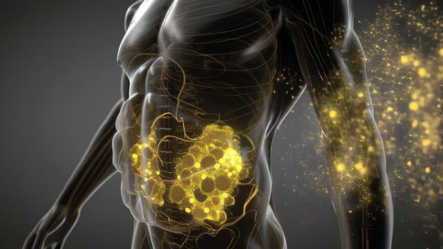 Scientific Visualization of Human Metabolism and Weight Loss Transformation