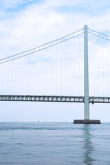 明石海峡大橋のある風景