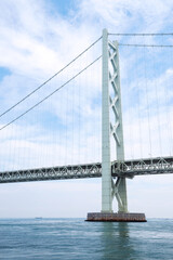 明石海峡大橋のある風景