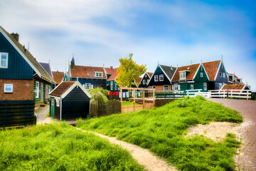 From the Beautiful Village of Marken on the Marken Peninsula, Netherlands
