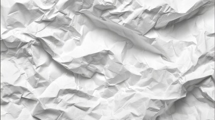 Obraz premium Wrinkled paper creates a dynamic surface with interesting patterns and shadows.