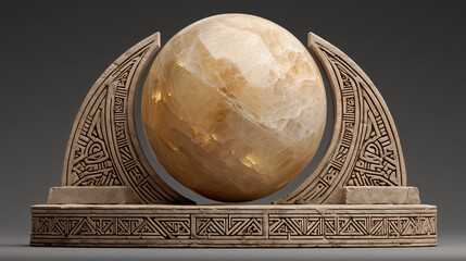 Ancient Stone Sphere Relic