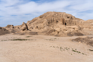 View of the ruins of Uruk, a major ancient city in Mesopotamia, Iraq