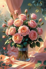 Obraz premium bunch of roses