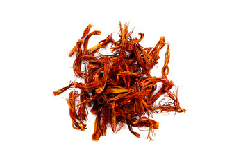 The Dried Red Cotton Flower