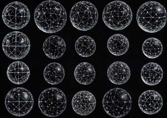 abstract background with bubbles