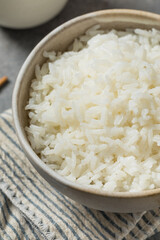 Organic Cooked Short Grain White Rice
