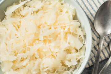 Organic Raw White German Sauerkraut