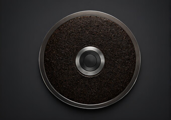 audio speaker close up