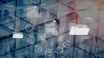 Document management system for secure file storage, organized access, and efficient digital workflow including verification, upload, analytics, and approval process Marrow