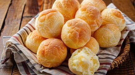 Authentic Brazilian P&atilde;o de Queijo &ndash; Crispy-On-the-Outside, Chewy-On-the-Inside Cheese Bread, Made with Cassava Flour & Fresh Cheese, Perfect for Breakfast, Brunch, Snacks or Party Appetizers