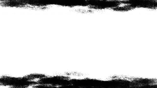 Square frame scribble animation in a hand-drawn doodle style. Pen or marker-sketched moving outline, rough animated border, dynamic sketch frame element for templates, videos, and motion graphics.