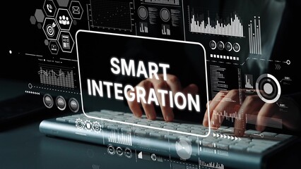 Innovative Smart Integration Technology in Digital Business Environment with Data Visualization Concepts. Asymptotic smart data analytic.