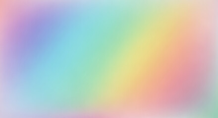 Soft pastel rainbow gradient background with gentle color transition