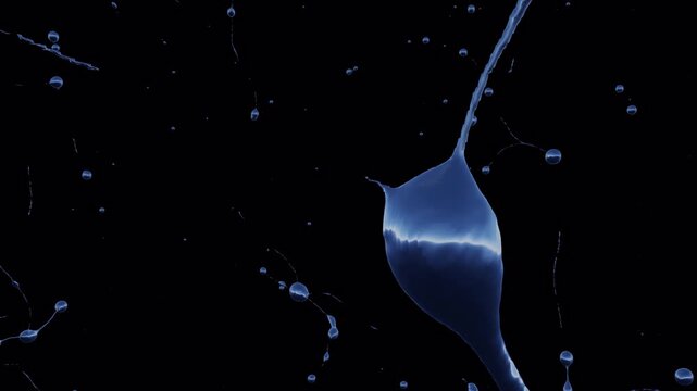 Chaotic water web on transparent background

3d rendering tangled high-energy water strands forming an explosive chaotic liquid web with full alpha channel
