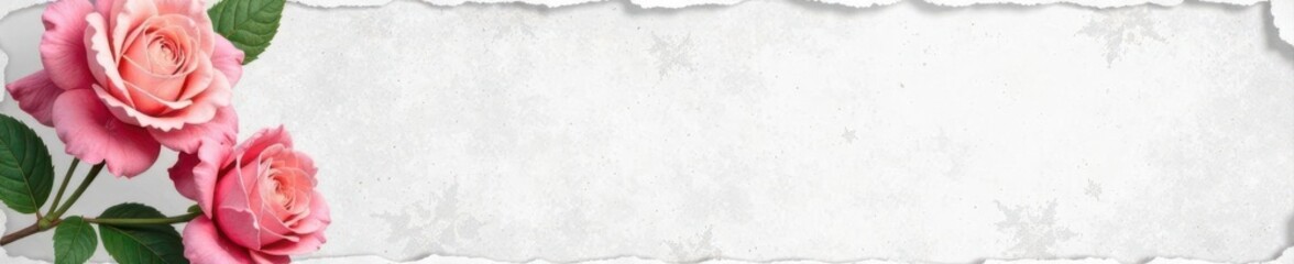 Aged white paper, grunge texture, ripped edges, collage effect, copy space , white, design