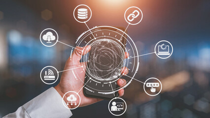 Cloud computing, cloud strategy, and cloud technology transforming digital infrastructure with scalable services, secure data storage, and cloud-based digital business solutions. Spire