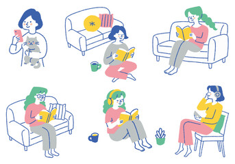 Women's Set for Enjoying Everyday Life_Color