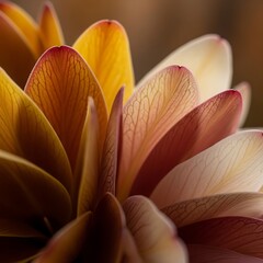 Delicate floral arrangement reveals its textural petal intricacies