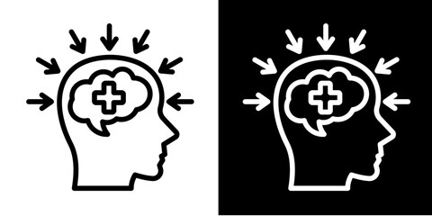 Mental Toughness  Icon Set Multiple Style Collection