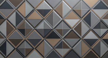 Sophisticated geometric background with modern neutral tones for a sleek design aesthetic and contemporary architectural projects that demand a professional look
