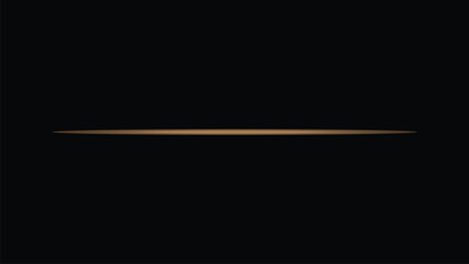 Thin Brown Line Across Black Background illustration