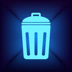 Vector illustration on a blue background