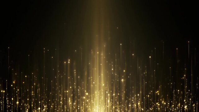 Abstract colorful vector design with bright glowing wave lines and disco lights on a dark background