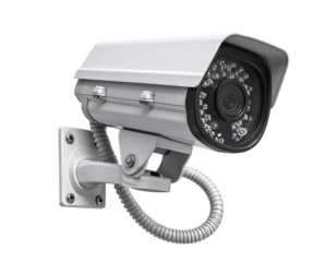 Modern security camera provides peace of mind, ideal for safety, surveillance and protection of property and assets